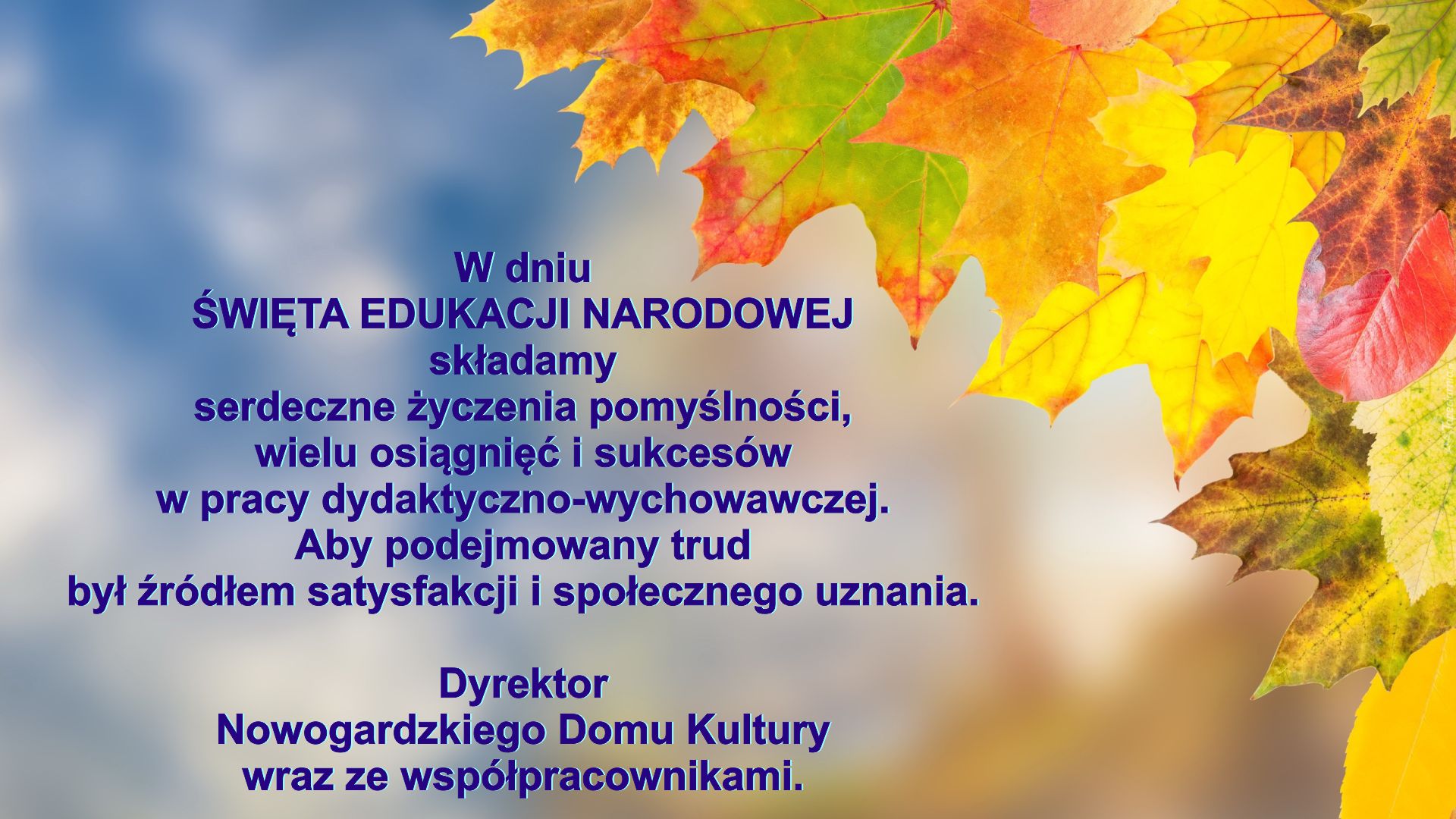 NAJLEPSZE ŻYCZENIA!